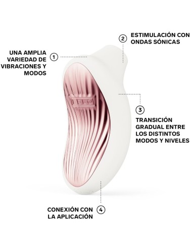 LELO - SONA 3 CREME MASSAGEADOR CLITÓRICO SÔNICO