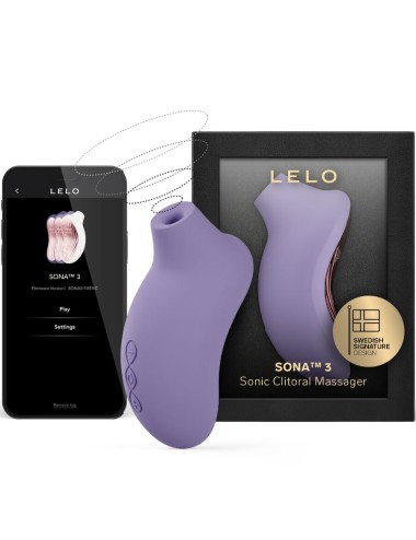 LELO - SONA 3 MASSAGEADOR CLITÓRICO SÔNICO VIOLET CREPÚSCULO