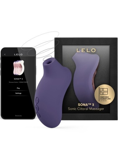 LELO - SONA 3 MASSAGEADOR CLITÓRICO SÔNICO ROXO CIBERNÉTICO