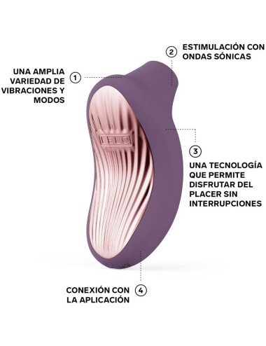 LELO - SONA 3 CRUISE SONIC MASSAGEADOR CLITÓRICO AMEIXA