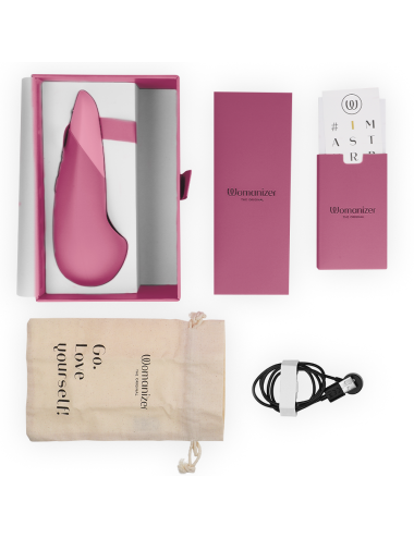 WOMANIZER - VIBE VIBE VIBRADOR SILENCIOSO DE USO INTERNO ROSA ESCURO