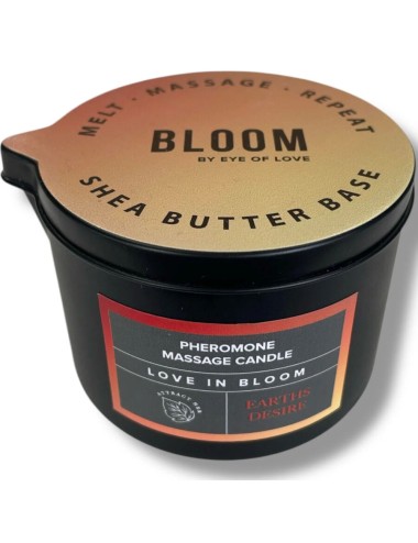EYE OF LOVE - BLOOM VELA DE MASSAGEM SATIVA EARTHS DESIRE 150 ML