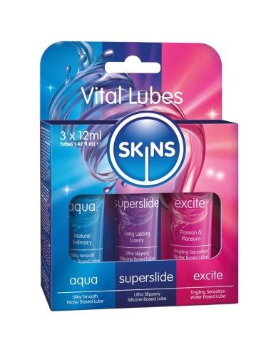 SKINS - KIT DE LUBRIFICANTES VITAL AQUA