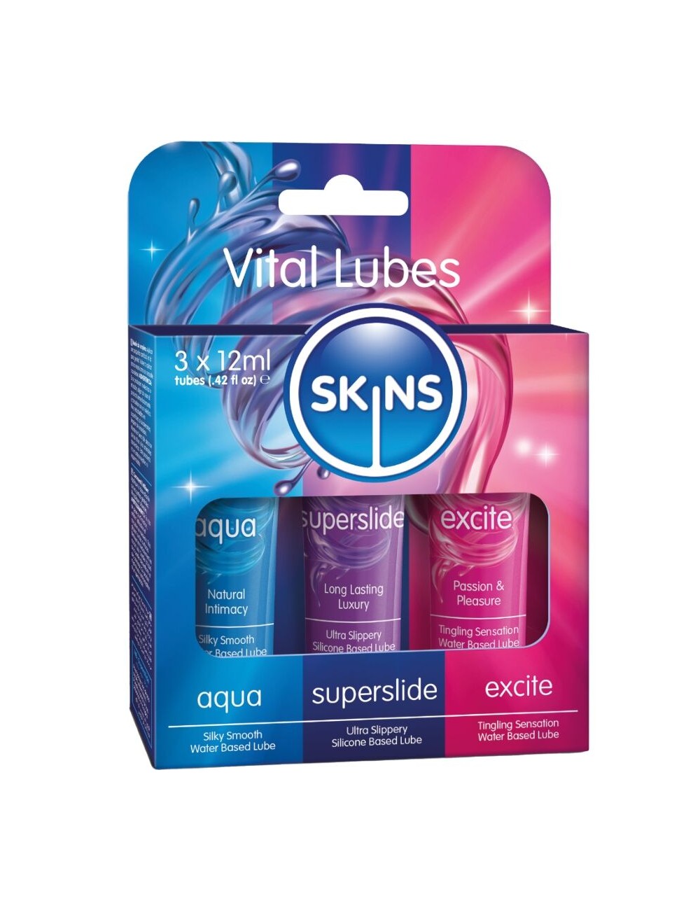 SKINS - KIT DE LUBRIFICANTES VITAL AQUA