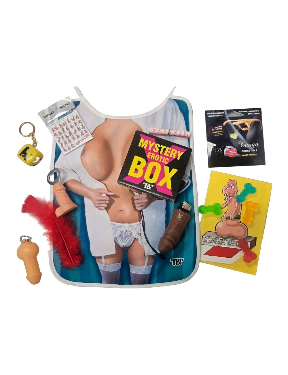 DIABLO PICANTE - CAIXA ERÓTICA MISTERIOSA PARA ELA 10 X 10