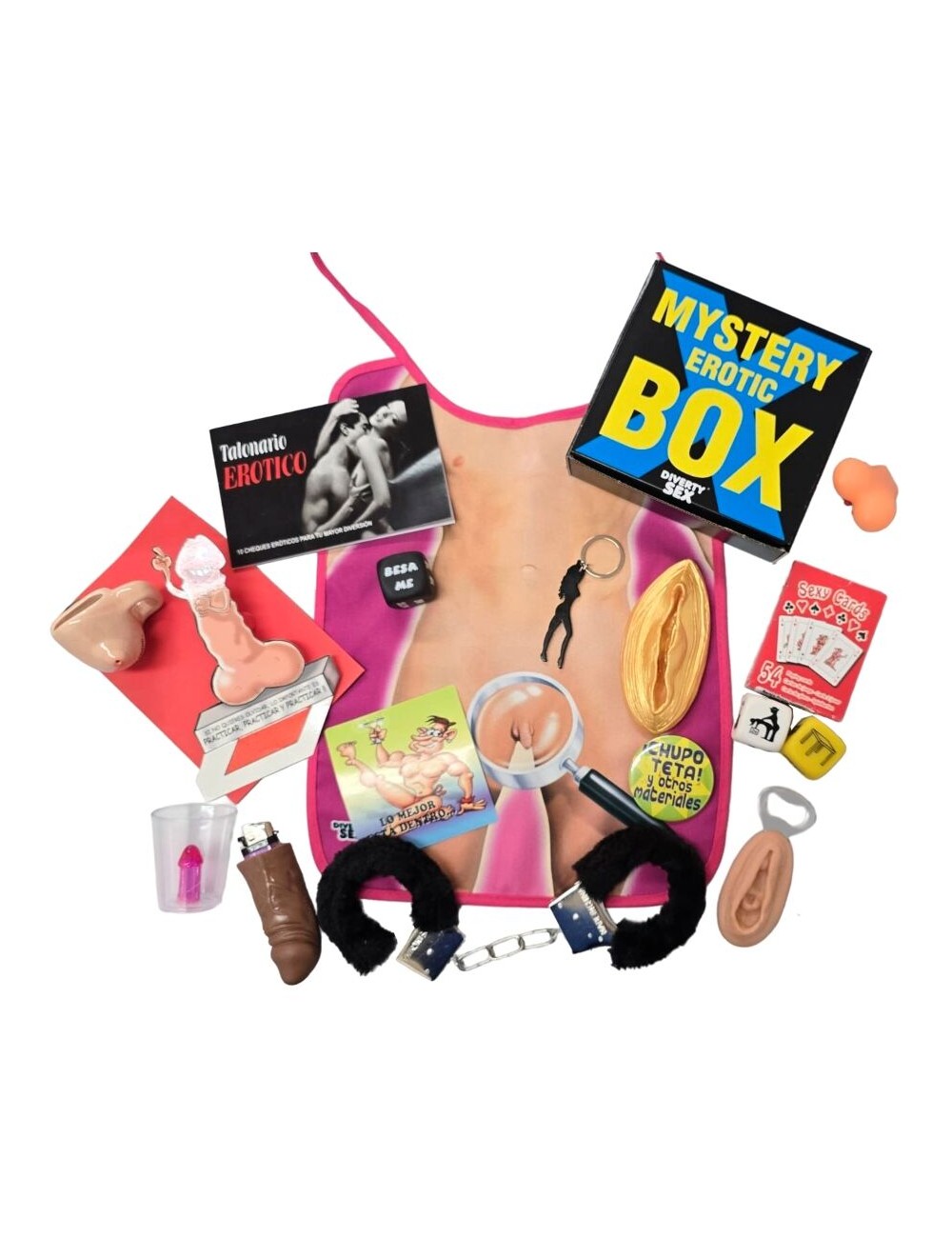 DIABLO PICANTE - CAIXA ERÓTICA MISTERIOSA PARA ELE 15 X 15