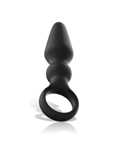 BLACK&SILVER - PLUGUE ANAL DE SILICONE PODEROSO OZZY