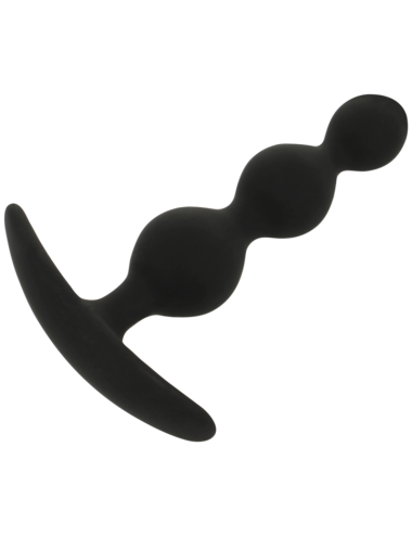 BLACK&SILVER - CORRENTE DE BOLA ANAL RUPERT 10 CM