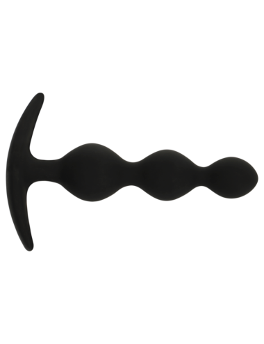 BLACK&SILVER - CORRENTE DE BOLA ANAL RUPERT 10 CM