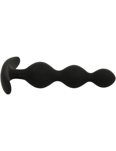 BLACK&SILVER - CORRENTE DE BOLA ANAL RUPERT 10 CM