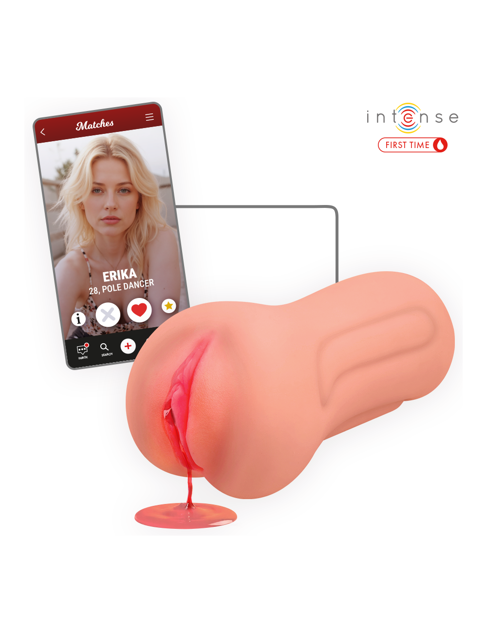 INTENSE FIRST TIME - ERIKA VIRGEM SE MASTURBANDO COM SANGRAMENTO