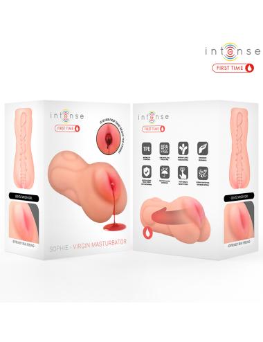 INTENSE FIRST TIME - SOPHIE VIRGEM MASTURBADORA COM SANGRAMENTO