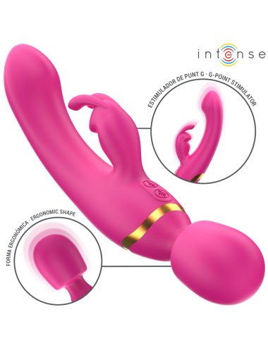 INTENSE - VIBRADOR DUPLO WINONA COELHO E VARINHA