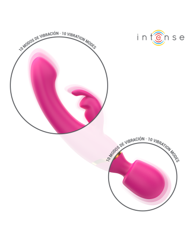 INTENSE - VIBRADOR DUPLO WINONA COELHO E VARINHA