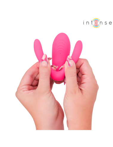 INTENSE - JULIA VIBRADOR DUPLO COM CONTROLE REMOTO