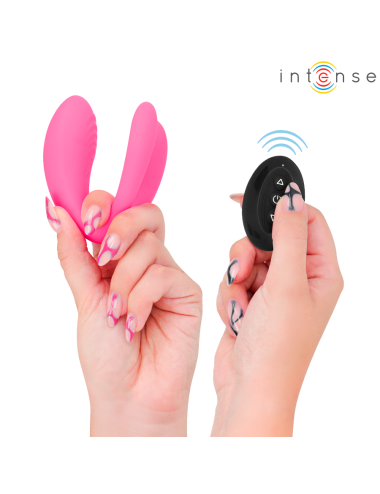 INTENSE - JULIA VIBRADOR DUPLO COM CONTROLE REMOTO
