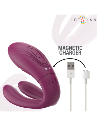 INTENSE - SANDRA ESTIMULADOR DE TOQUE E VIBRAÇÃO COM CONTROLE REMOTO