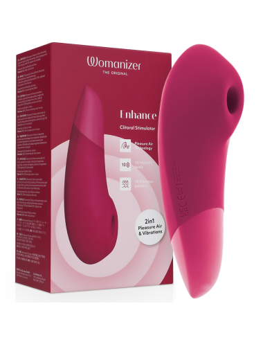 WOMANIZER - Estimulador Clitoriano Enhance Rosa Vibrante