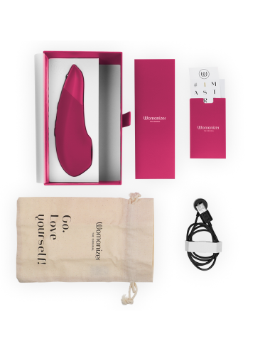 WOMANIZER - Estimulador Clitoriano Enhance Rosa Vibrante