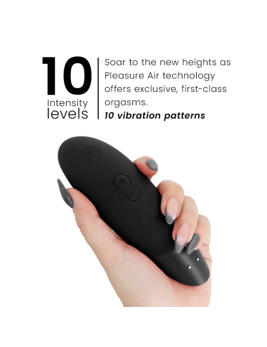 WOMANIZER - ESTIMULADOR CLITORIAL INTENSO PRETO