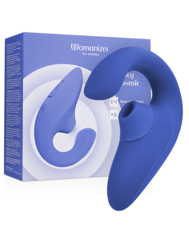 WOMANIZER - VIBRADOR ESTIMULADOR BLEND RABBIT AZUL VIBRANTE