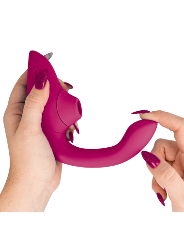 WOMANIZER - VIBRADOR ESTIMULADOR BLEND RABBIT ROSA VIBRANTE