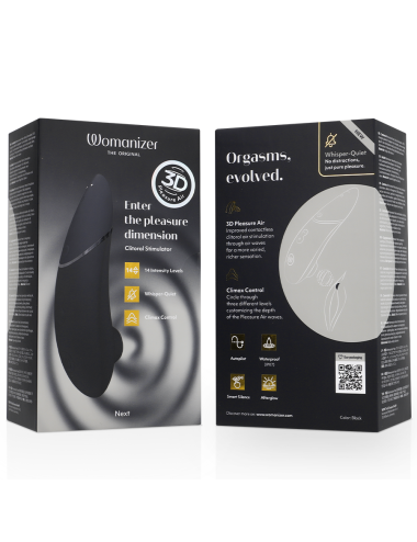 WOMANIZER - PRÓXIMO ESTIMULADOR CLITORIAL PRETO