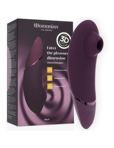 WOMANIZER - PRÓXIMO ESTIMULADOR CLITORIAL ROXO ESCURO
