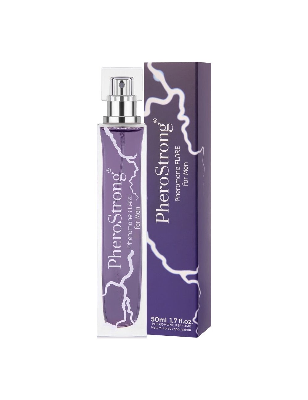 PHEROSTRONG - FLARE PERFUME COM FEROMÔNIOS PARA HOMENS 50 ML