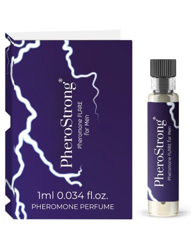 PHEROSTRONG - FLARE PERFUME COM FEROMÔNIOS PARA HOMENS 1 ML