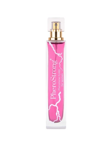 PHEROSTRONG - FLARE PERFUME COM FEROMÔNIOS PARA MULHERES 50 ML