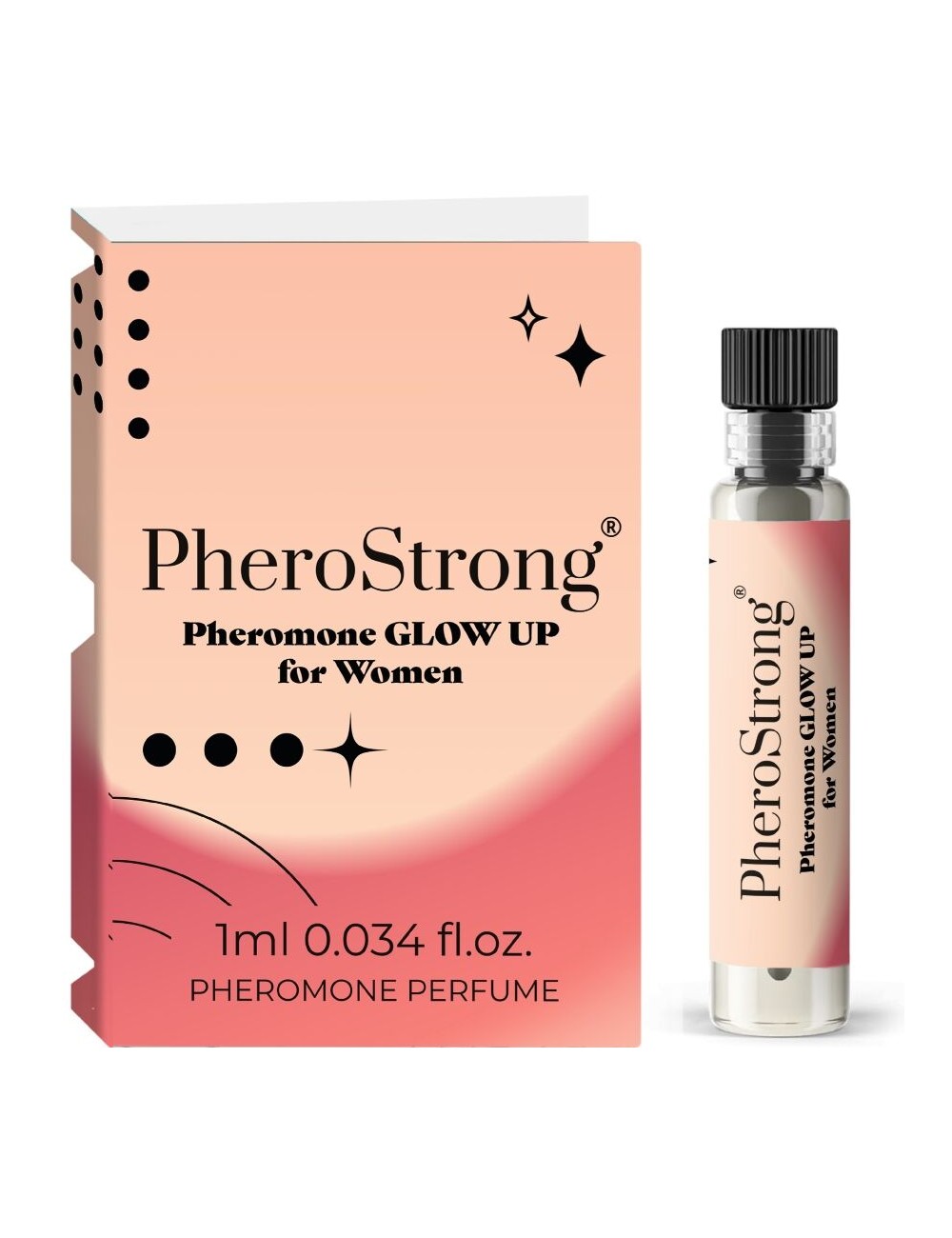 PHEROSTRONG - PERFUME DE FEROMÔNIOS GLOW UP PARA MULHERES 1 ML