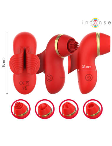 INTENSE - ESTIMULADOR DE PATTY COM 4 PONTAS