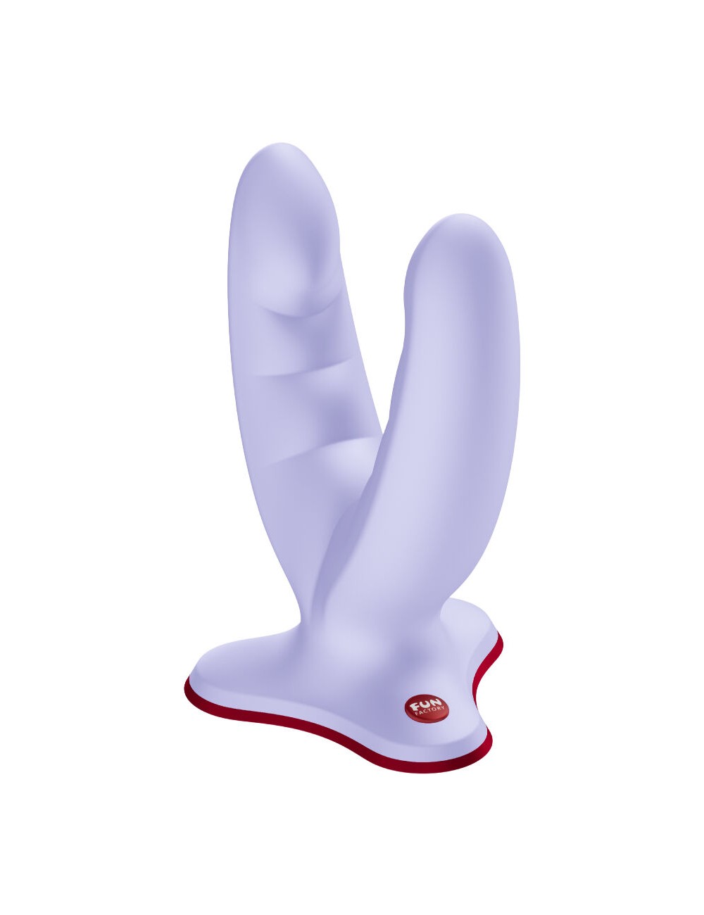 FUN FACTORY - RYDE DUPLO DILDO ROXO