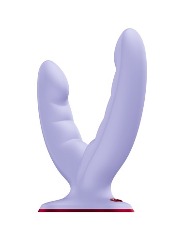 FUN FACTORY - RYDE DUPLO DILDO ROXO