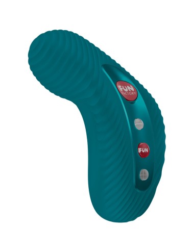 FUN FACTORY - VIBRADOR LAYA III LAY-ON VERDE GARRAFA
