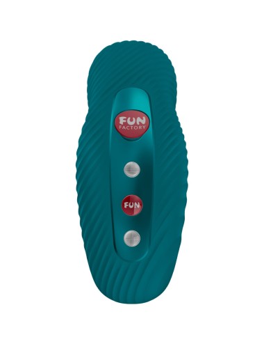 FUN FACTORY - VIBRADOR LAYA III LAY-ON VERDE GARRAFA