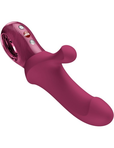 FUN FACTORY - BI STRONIC CURVE THRUSTING RABBIT PULSATORS VERMELHO VINHO