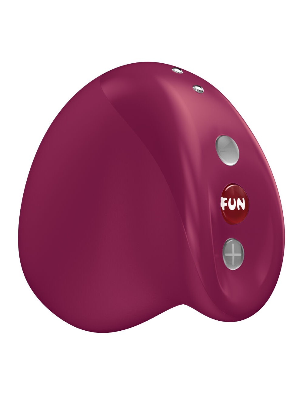 FUN FACTORY - VIBRADOR MEA AIR PULSE VERMELHO VINHO