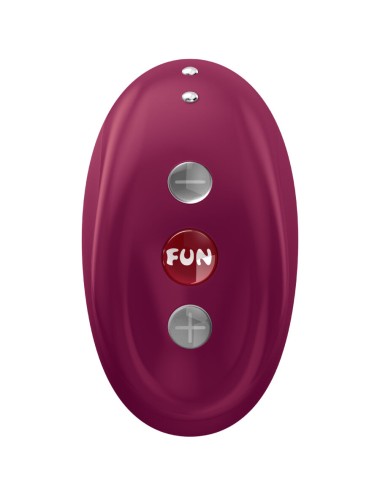 FUN FACTORY - VIBRADOR MEA AIR PULSE VERMELHO VINHO