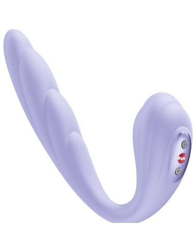 FUN FACTORY - VIBRADOR DE DUPLA PULSAÇÃO DE AR INSERÍVEL VIVACE ROXO