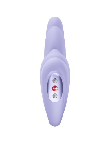 FUN FACTORY - VIBRADOR DE DUPLA PULSAÇÃO DE AR INSERÍVEL VIVACE ROXO