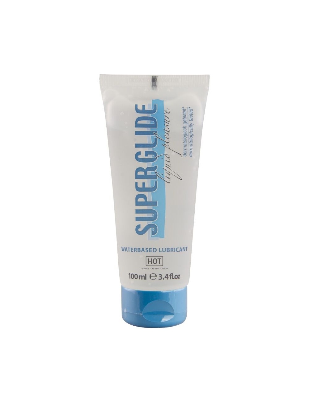 HOT - SUPERGLIDE LUBRIFICANTE À BASE DE ÁGUA 100 ML