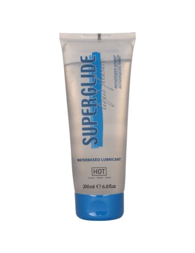 HOT - SUPERGLIDE LUBRIFICANTE À BASE DE ÁGUA 200 ML
