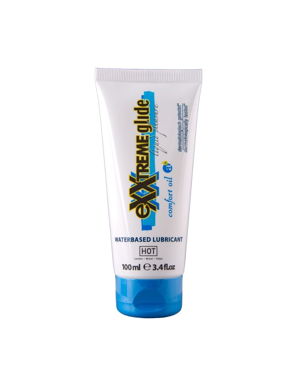 HOT - EXXTREME GLIDE LUBRIFICANTE À BASE DE ÁGUA + ÓLEO CONFORT A+ 100 ML