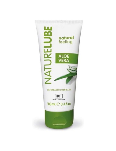 HOT - NATURE LUBE À BASE DE ÁGUA COM ALOE VERA 100 ML