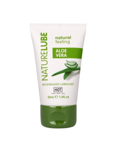 HOT - NATURE LUBE À BASE DE ÁGUA COM ALOE VERA 30 ML