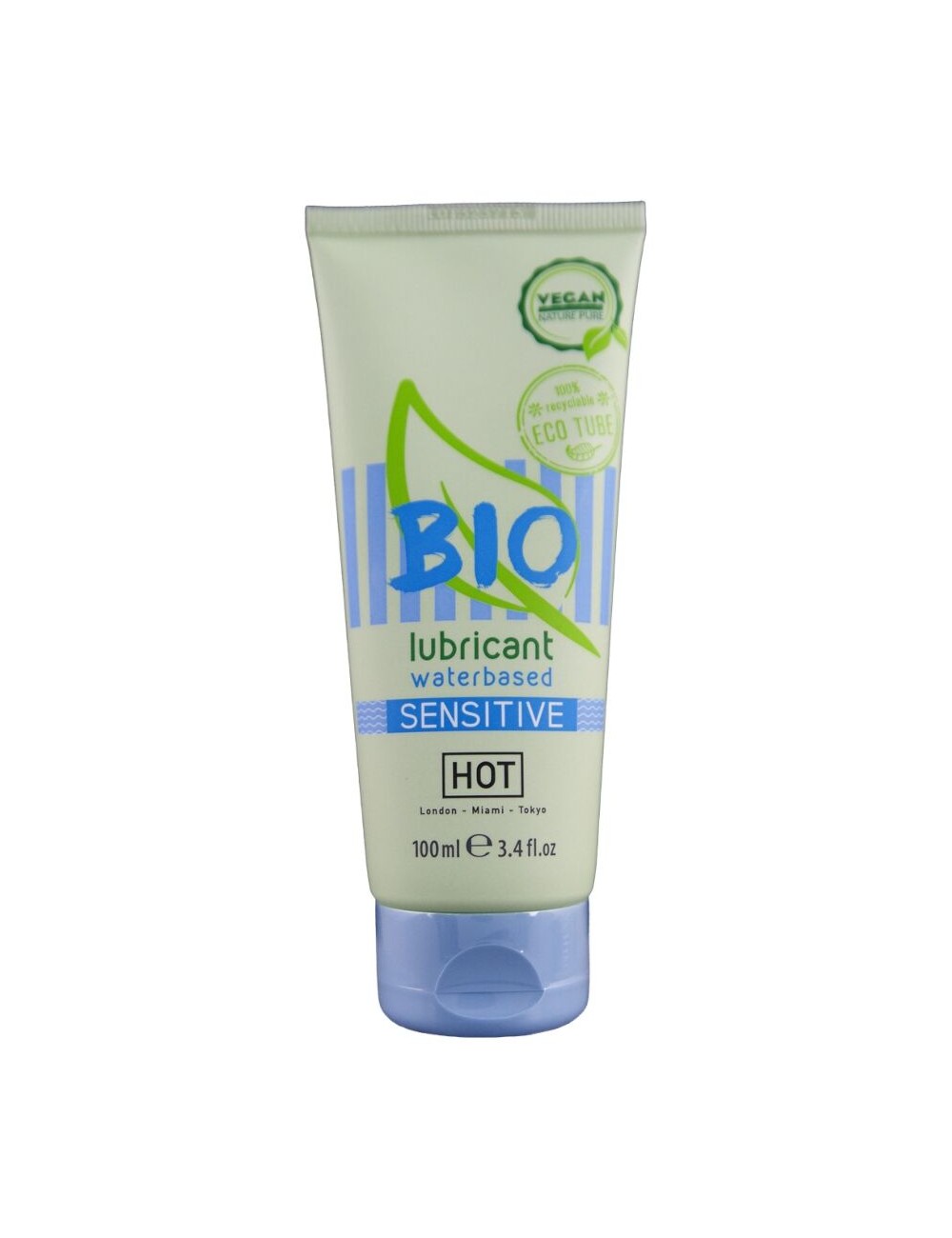 HOT - BIO LUBRIFICANTE À BASE ÁGUA SENSITIV 100 ML
