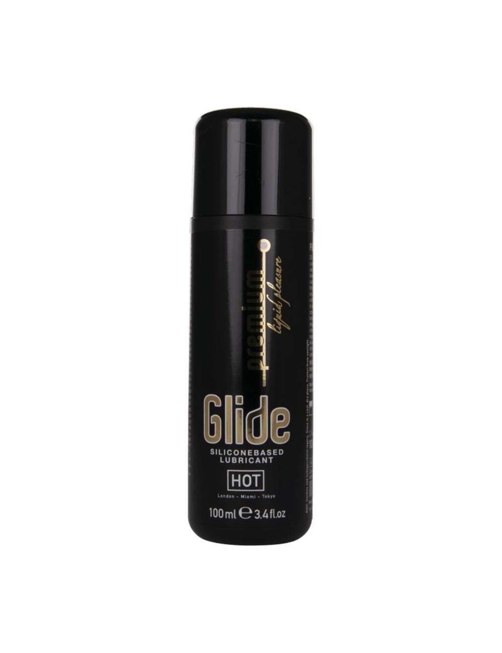 HOT - LUBRIFICANTE PREMIUM SILICONE GLIDE À BASE DE SILICONE 100 ML
