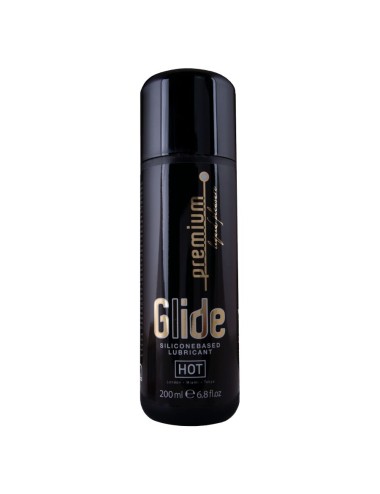 HOT - LUBRIFICANTE PREMIUM SILICONE GLIDE À BASE DE SILICONE 200 ML